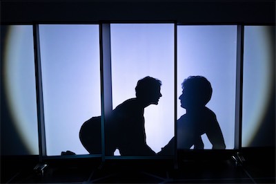 Sabra Shelly as I-330 and Aaron Greenberg as D-503.