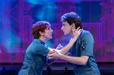 Sabra Shelly as I-330 and Aaron Greenberg as D-503.